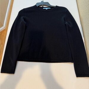 ANTONIO MELANI Cashmere Elegant Black Knit Top